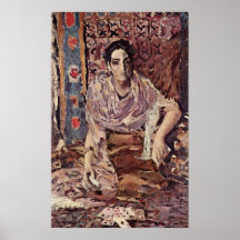 Mikhail Aleksandrovich Vrubel - Dado-cajero Posters