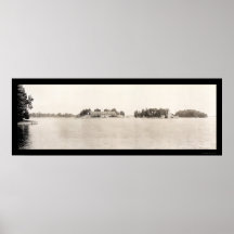 Mil fotos 1909 de las islas NY Impresiones