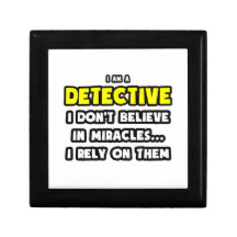 Milagros y detectives… divertidos cajas de recuerdo
