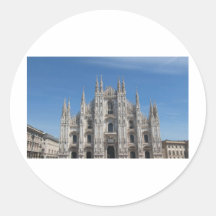 Milano, Duomo de la plaza Etiqueta Redonda