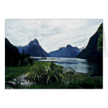 Milford Sound, parque nacional de Fiordland Tarjetón