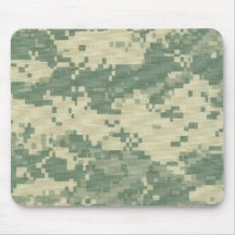 militares, cojín de ratón del camuflaje del mono d tapete de ratón
