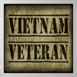 Militares del veterano de Vietnam Impresiones