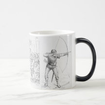 Militares medievales taza