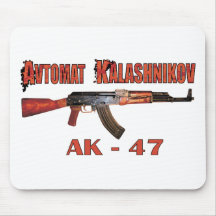 MILITARES RUSOS RAROS DEL ARMA DEL KALASHNIKOV DEL ALFOMBRILLAS DE RATÓN