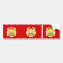 Militares siameses, bandera de Tailandia Pegatina De Parachoque