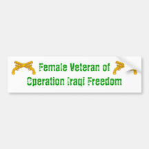 MILITARYPOLICE, MILITARYPOLICE, veterano femenino… Pegatina De Parachoque