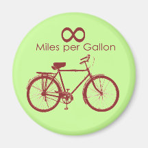 Millas del infinito por el imán de la bici del gal