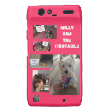 Milly y caso de Frankie DROID Razr Droid RAZR Carcasa