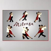 milonga del poster