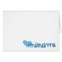 mimame mucho - blue tarjetas