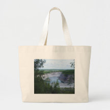 Mina de la piedra caliza bolsas de mano