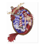 Mina - postal de la sirena del tatuaje