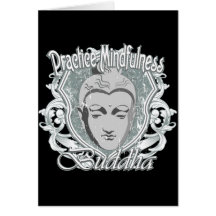 Mindfulness Buda de la práctica Felicitaciones