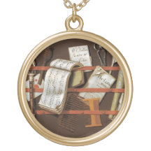 Minero de Edward - estante de la letra Collar Personalizado
