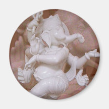 Mini arte Ganesha Imán Para Frigorífico