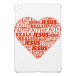 MINI CASO del iPAD ROJO del CORAZÓN iPad Mini Cárcasas