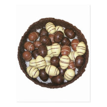 Mini huevos de Pascua en jerarquía del chocolate Postales