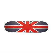 Mini monopatín de la bandera británica