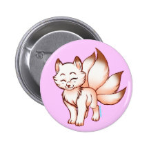 Mini parte inferior del kitsune pin