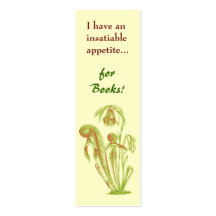 Mini-Señal de la planta carnívora Plantillas De Tarjetas Personales