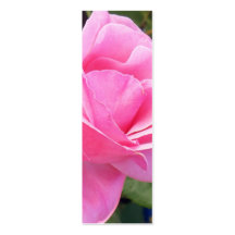 Mini señales color de rosa rosadas tarjetas de visita