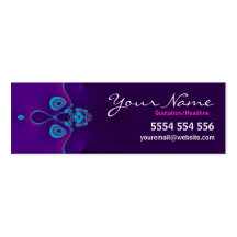 Mini tarjeta de visita de Elegano