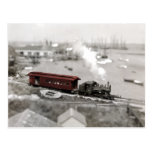 Miniatura del ferrocarril de Nantucket Tarjeta Postal