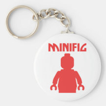 MINIFIG ROJOS cerca modifican mi Minifig para requ Llaveros Personalizados
