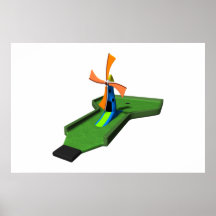 Minigolf Poster
