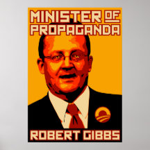 Ministro de Roberto Gibbs de la propaganda Impresiones