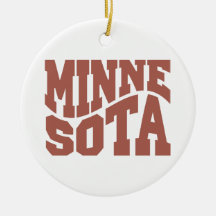 Minnesota Adorno De Navidad