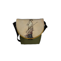 Minuteman de la concordia bolsa messenger
