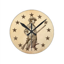 Minuteman de la concordia relojes