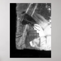 Mirada a través del vidrio en el otro lado… poster