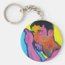 Mirada ascendente llaveros personalizados