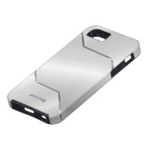 Mirada de acero Diseño-Inoxidable metálica de los  iPhone 5 Cárcasas