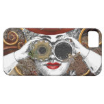 mirada de arte steampunked del collage del steampu iPhone 5 Case-Mate carcasas