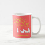 Mirada de las marmotas en la taza de los pájaros d tazas