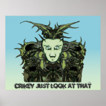 mirada del crikey apenas en eso poster