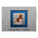 Mirada del metal; Basset Hound Felicitaciones