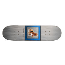 Mirada del metal; Basset Hound Monopatín Personalizado