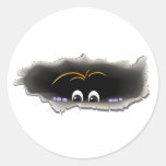 Mirar a escondidas a la criatura etiqueta