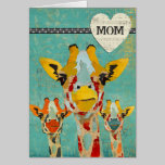 Mirar a escondidas la tarjeta del día de madre de  tarjetas