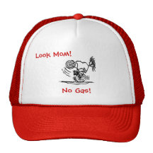 ¡Mire a la mamá! ¡Ningún gas! Gorra
