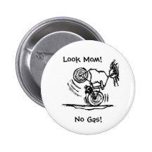 ¡Mire a la mamá! ¡Ningún gas! Pins