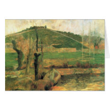 Mire a la Sainte-Margarita - Paul Gauguin Tarjeta