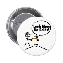 Mire el mA ningún béisbol de los esteroides Pin