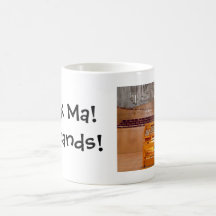 ¡Mire el mA! ¡Ningunas manos! taza de la consola d