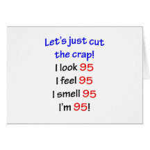 ¡Miro 95, yo siento 95, yo huelo 95, yo soy 95! Tarjetas